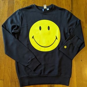 Hm Smiley Face Crewneck Sweater 